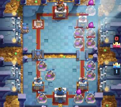 The furthest King Activation of all time!