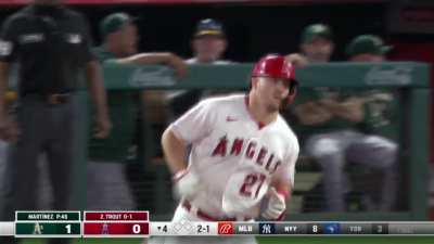 [Highlight] Mike Trout hits home run #38 on the season!