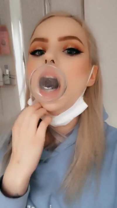 dildo under mask