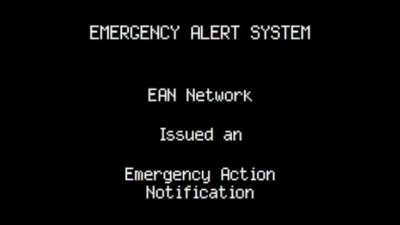Emergency Alert System in case of a nuclear attack. One of the most unsettling things ever