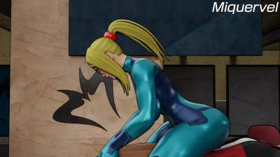 Samus knows how to squeeze it (Miquervel)