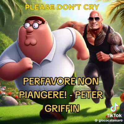 Per favore non piangere