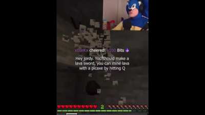 Sonic man go aaa