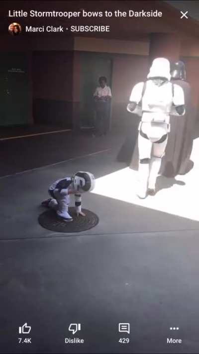 Boba Fett just left this kid hanging?!