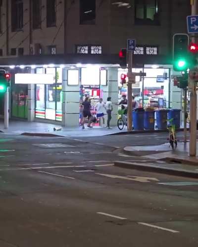 A group of young men attacked two Korean male tourists in Sydney, Australia.