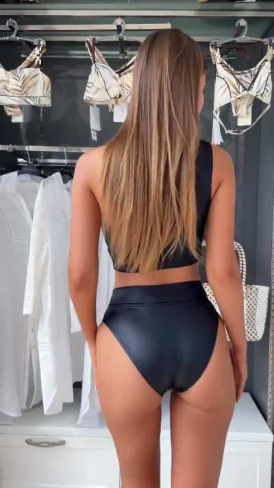 In the fitting room