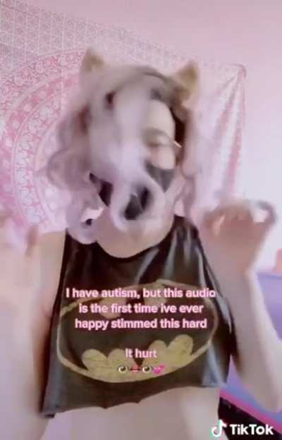You get a lot of these just searching “stimming” on Tik Tok and it’s just disappointing —