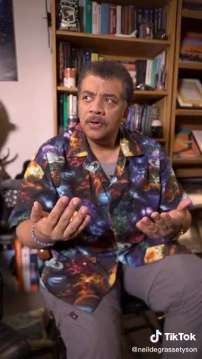 NDT explaining the value of scientific literacy