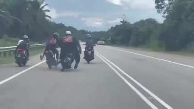 Bike accident