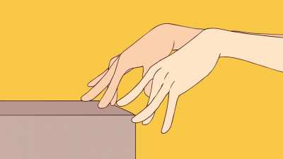 The Game Grumps open a box