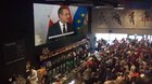 Österreich bei der Pressekonferenz [OC]