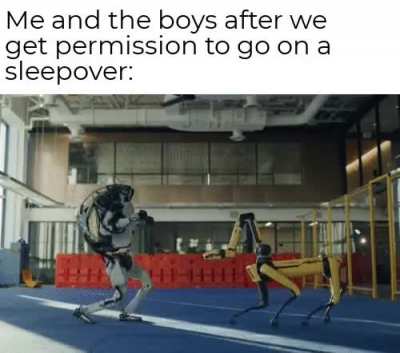 Time to vibe with the bois