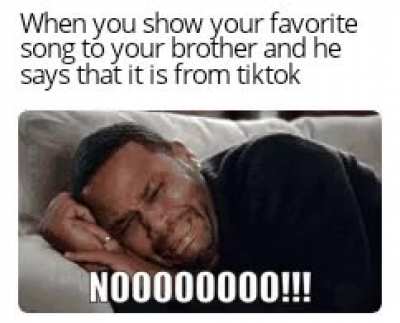 Oh you did it again tiktok!
