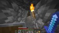 man screams in minecraft