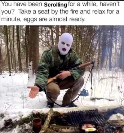 Sit and relax 