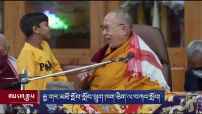 CIA Dalai Lama tells a little boy to 
