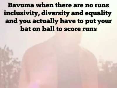Bavuma pls do something