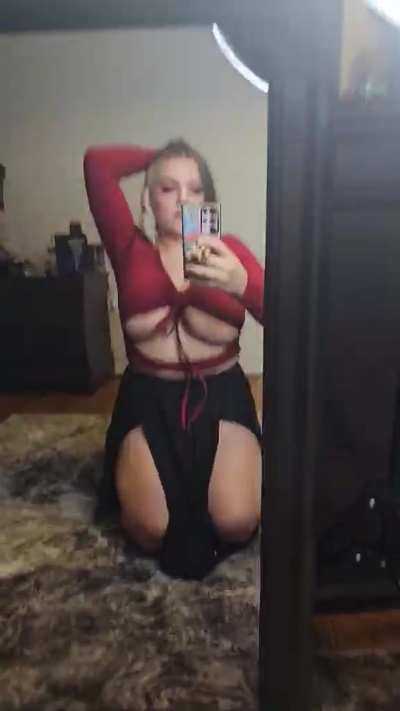 Bouncing out of my new years top
