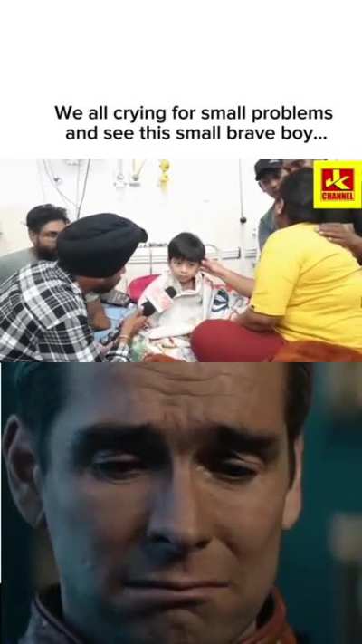 Title is crying aaj dam tod diya!