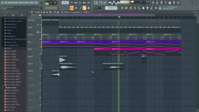 Classic styled synthwave WIP