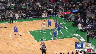 All the possessions in the 4th quarter  - Boston Celtics vs. Orlando Magic - 4/12/26. Celtics commentary. .HD version