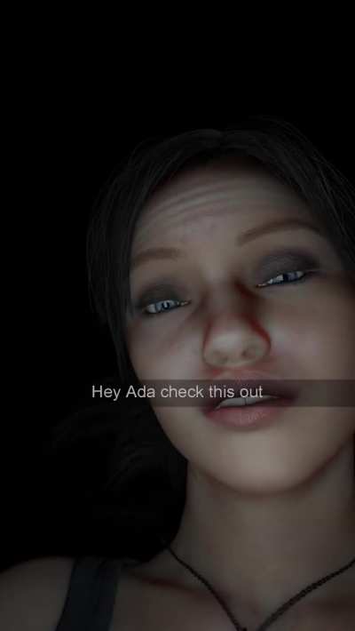 Claire sending Ada a knotty selfie (ZMSFM)