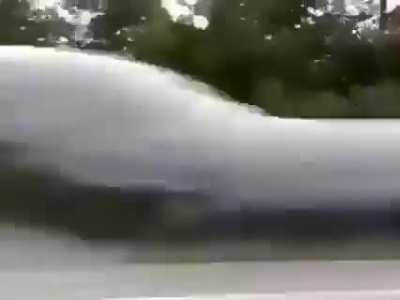 Condom in the wind.