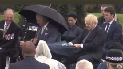 The graceful British Prime Minister.
