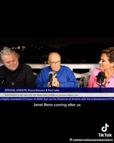 Rudy Giuliani explaining how he and republicans suppressed the Hispanic vote