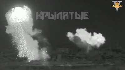 Russian Air Force drop 2 FAB 1500s on a warehouse & Air traffic control building in the city of Beryslav