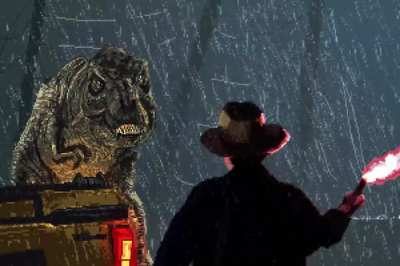 [OC] Jurassic Park - T-Rex encounter