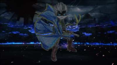 I drew a drone version of Vergil from Devil May Cry today, so I decided to make an edit out of it