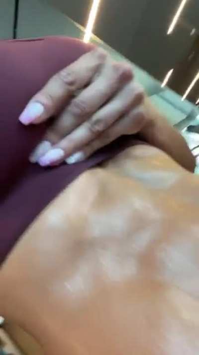 sweaty abs