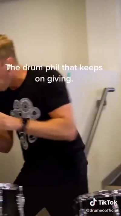 The drum Phil that keeps on giving