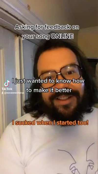 Getting feedback is fun! It will help you improve!!