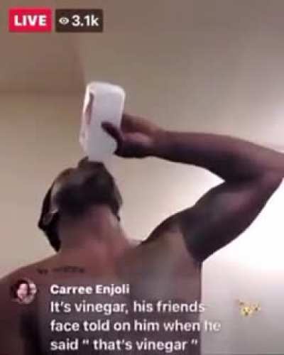 Drinking alcohol