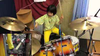 10-year old Japanese girl kills it