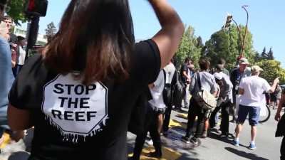 Berkeley Antifa turning on eachother, calls comrade inherently racist. (2017)