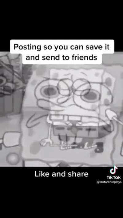 Poor spongebob :(