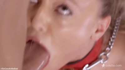 Pushing Her Pet Deep
