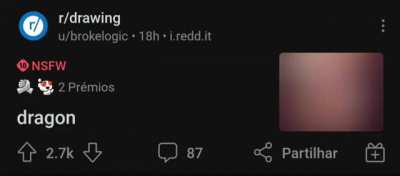I thought it was just a drawing of a dragon