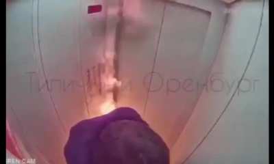 Russian elevator.