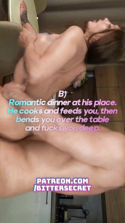 Choose your date sissy! 🥵