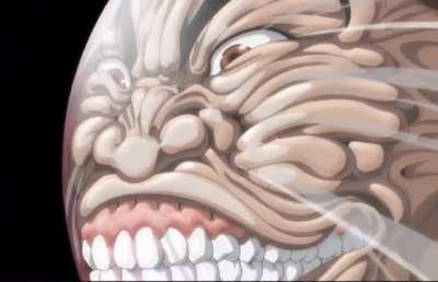 They nailed Yujiro's face in this scene