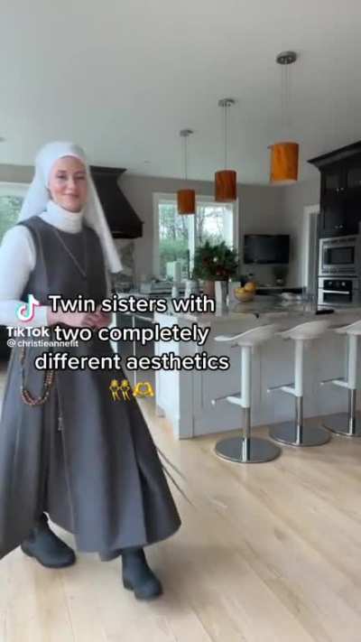 Twin sisters