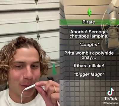 Simlish voice over challenge