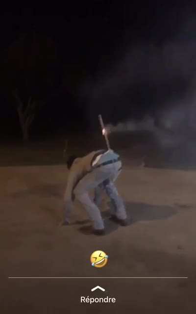 HMFT after I use my ass to keep this firework stable