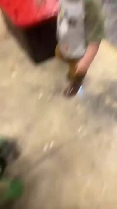 Toddler wasn't ready for that..