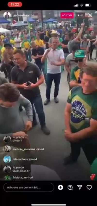 PRF a favor do protesto!?