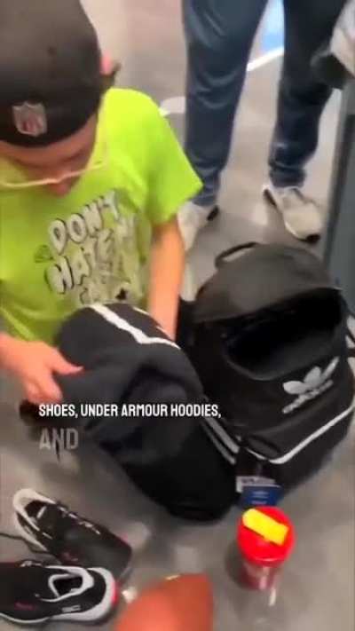 These students bought a classmate in need all new clothes after his mom passed away